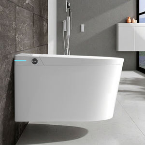 Inodoro suspendido inteligente con cisterna oculta, inodoro automático sin tanque para baño - Product Image 2