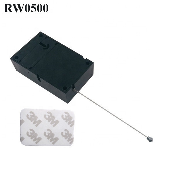 Cuboid Retractable Anti Theft Stylus Tether for Signage Support Used in Supermarkets