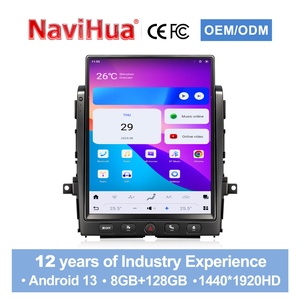 New 15.6 Inch Vertical Screen Multimedia Android Car Radio for Nissan Titan 2016 2019 <b>Auto</b> Head Unit Monitor Carplay Navigation - Product Image 1
