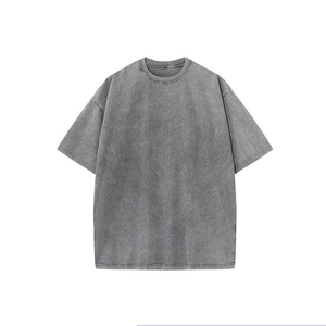 Vente chaude OEM ODM grande quantité 240g 100% coton Vintage T-<span class=keywords><strong>shirt</strong></span> personnalisé quantité minimale de commande bas 10 pièces modèles personnalisés et Logo <span class=keywords><strong>Tee</strong></span> <span class=keywords><strong>Shirt</strong></span> - Product Image 4