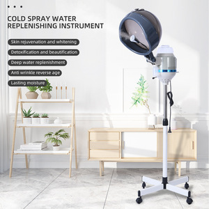 Appareil de soin capillaire 2-en-1 à vapeur et huile pour salon, vaporisateur de coiffure, modèle en cuir J15 - Product Image 1