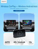 Caja Inteligente Inalámbrica 4 en 1 para Auto con Android RK3528 2+16GB, WiFi Dual, HDMI, Netflix, YouTube, CE, FCC, Logotipo OEM Personalizado, Novedad 2026