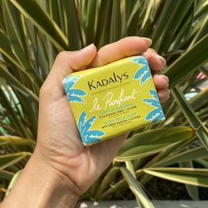 Savon Purifiant Ultra-Riche Kadalys Fabriqué en France 80g, Savon Visage et Corps au Thé Vert pour Peaux Normales à Grasses - Product Image 4