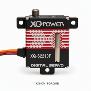XQ-POWER XQ-S2210F Servo Digitale ad Alta Tensione 8.4V con Motore Coreless Sottile da 10mm e Ingranaggi in Acciaio Inossidabile 0.11s per Aeroplani <span class=keywords><strong>RC</strong></span> e Alianti - Product Image 5