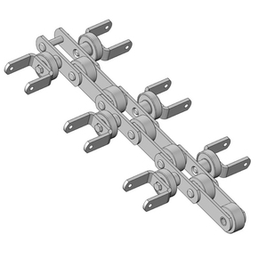 Chaîne à rouleaux multifonctionnelle robuste en acier inoxydable 60, pas de 19,05 mm, norme ISO, avec garantie de 3 ans et excellent prix - Product Image 1