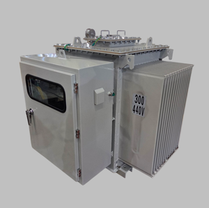 Transformador trifásico de montaje en plataforma fabricado en Corea OEM ODM Kumkang 3750kVA/34500D/4160Y/2402FUSEWL/CLSWITCH4 Pos. LBOR 1PCONDUCTO - Product Image 1