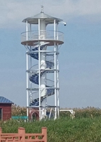 Tour d'observation autoportante en acier galvanisé avec couleur personnalisable, pompe pneumatique de levage, hauteur de 20 à 50 m