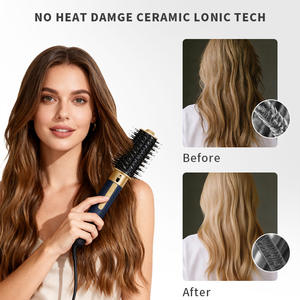 Brosse à air chaud professionnelle avec moteur DC, volumisante, pour tous types de cheveux, sèche-cheveux multifonctionnel - Product Image 3