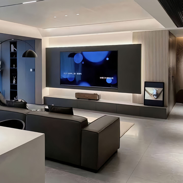 Minimalist Whole House Living Room Wood Modern TV Furniture E0/ENF Certified Luxury Customization Factory Price & Retail Cabinet