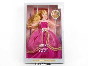 Jouets de poupées modernes pour filles en PVC écologique de 11,5 pouces, quatre modèles mixtes - Product Image 2