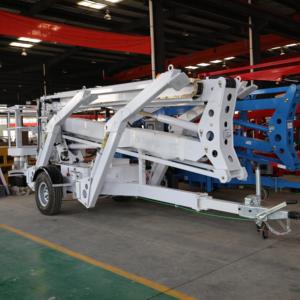 חם מכירת דובדבן קושר בום מעלית 16 מ 'העכביש מתנשא טלסקופי עבור חנויות תיקון מכני - Product Image 3