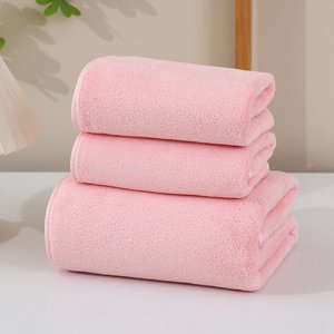 Serviettes de bain de luxe de qualité supérieure en velours corail, séchage rapide, pour lavage de voiture, hôtel, salle de bain, salon de beauté - Product Image 1
