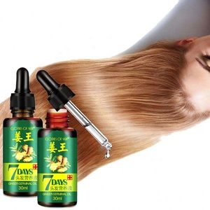 Cuidado del cabello Crecimiento Jengibre Aceite capilar Tratamiento anticaída Aceite esencial Hombres y mujeres 30ml - Product Image 4