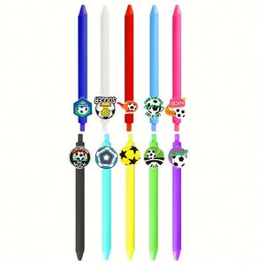 Stylo Gel Créatif Thème Football en Plastique Souple, Série Sportive, Idéal pour l'Écriture et le Bureau, Meilleure Vente Transfrontalière - Product Image 1