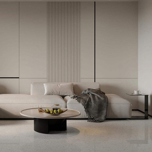 Nouvelle carrelage en porcelaine effet terrazzo magique 900x1800mm antidérapant, style minimaliste moderne, pour intérieur, salon, <span class=keywords><strong>gris</strong></span>, transfrontalier - Product Image 3