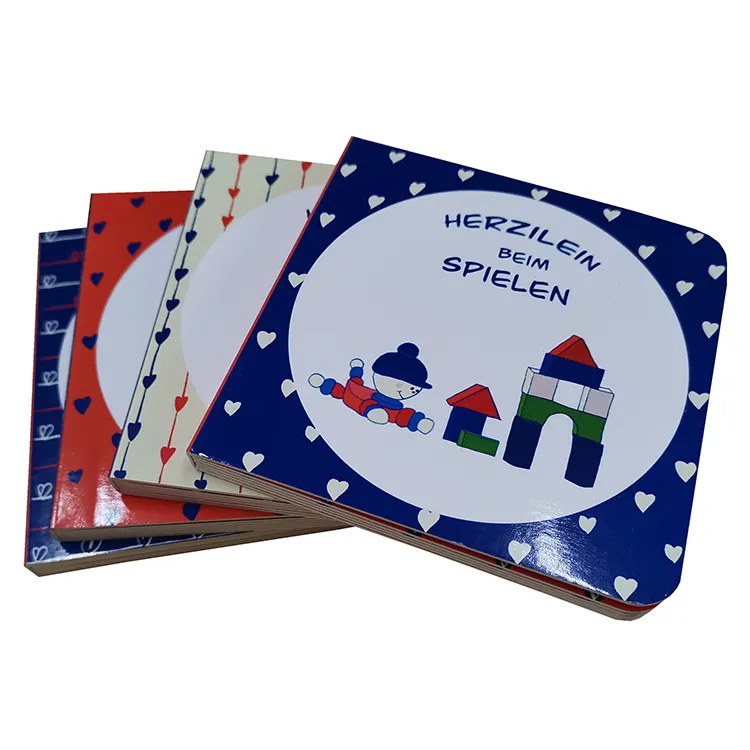 Libro di memoria di educazione del bambino Mini Board Design personalizzato