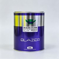 Blazer High Gloss 2K Auto Topcoat Liquid Coating 1 Usg Two Pack Spray Ready Car Body Paint for Professional Auto Refinish