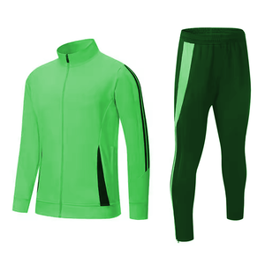 High quality Custom made Printed Autumn Skinny Fit Windproof Jogging Training Tracksuit Set <b>Half</b> Zip Football Training Kit Quick - Product Image 5