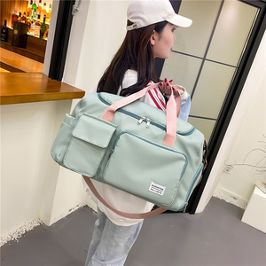 2026 Custom Logo Wholesale Separated Yoga <b>Water</b> <b>Resistant</b> Polyester/Nylon Fitness Gym Portable Travel Daily Use Large Luggage - Product Image 1