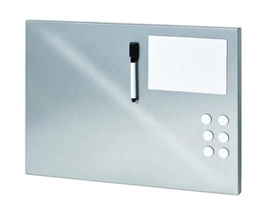 Formato personalizzato A Parete In Metallo Magnete Bordo di Colore Secco Cancellare Bollettino <span class=keywords><strong>Bacheca</strong></span> In Acciaio Inossidabile Magnetico Memo Board - Product Image 1