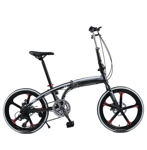 High quality folding portable bike Hi-ten steel folding bike /Lightweight Hi-ten steel folding bike