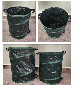 Hiện Đại Đơn Giản Sang Trọng Phong Cách Nhà Máy Tùy Chỉnh Tái Sử Dụng Đóng Mở Bãi Cỏ Lá Thùng Rác Có Thể Pe Lưu Trữ Nhà Pop-up Vườn Chất Thải - Product Image 4