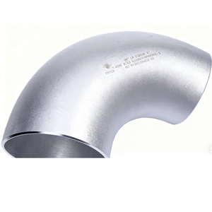 Codo de 90 Grados de Radio Largo de Acero Inoxidable ASME B16.9 A/SA403 304 304L 316 316L, Curva de Tubería Soldada con Superficie Lisa, Accesorio de Tubería - Product Image 3