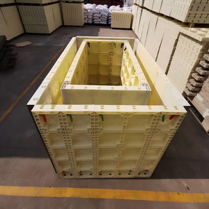 Coffrage universel en plastique ABS haute résistance, renforcé, réutilisable pour la construction de piliers et murs en <span class=keywords><strong>béton</strong></span> - Product Image 4