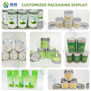 Poudre de <span class=keywords><strong>thé</strong></span> vert Matcha biologique de qualité cérémoniale en gros pour OEM, saveur vanille - Product Image 3