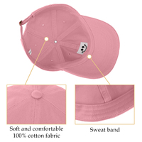 Venta al por mayor de fábrica, gorras de béisbol bordadas con logotipo personalizado, gorras deportivas de baile liso, logotipo bordado óptimo para deportes