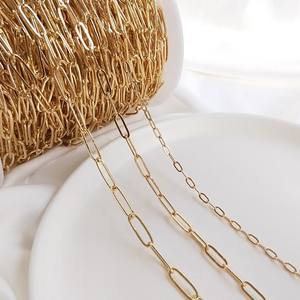 Fujian Goud Bedekte Ketting Gevuld Met Dikke Gouden, Kleurvaste, Zweetbestendige Tijdloze Sieraden Gouden Ketting Voor Dames - Product Image 4