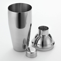 Ensemble de shaker à cocktails professionnel en acier inoxydable, outils à vin, shaker à cocktails