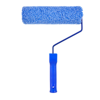 Outils de peinture professionnels faciles à nettoyer, rouleau à peinture avec poignée en plastique pour peindre les murs