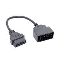 Cable OBD2 de Alta Venta, Cable de Conexión OBD 2 de 22 Pines para TOYOTA, Cable OBD1 a OBD2 de 16 Pines para Autos Antiguos