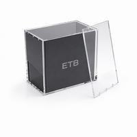 Boîtier de protection Premium HY en acrylique pour Elite Trainer Box (ETB) avec fermeture magnétique empilable de 5 mm pour collectionneurs