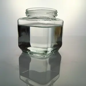 1000 ml 1 L glass jar customized belief bottle with tin screw caps Honey jar