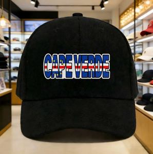 Casquette de baseball personnalisée avec emblème national du <span class=keywords><strong>Cap</strong></span>-<span class=keywords><strong>Vert</strong></span> imprimé sur le côté, en tissu respirant, casquette de sport incurvée pour les trajets quotidiens et les <span class=keywords><strong>vacances</strong></span> à la plage - Product Image 3