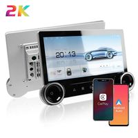 10.33 pouces Android autoradios Double Din voiture stéréo Navigation lecteur multimédia 360 panoramique diamant 2K écran pour voiture