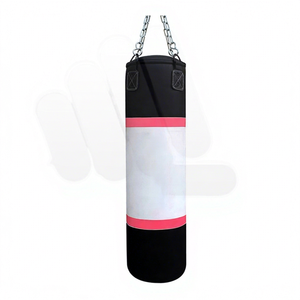 BHUTTA ENTERPRISES Sacos de Boxeo Colgantes de Cuero Resistente Rellenos de Arena y Agua, Precio de Fábrica, para Entrenamiento Profesional de Boxeo - Product Image 1