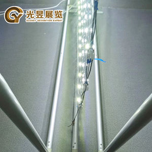 कस्टम मुद्रित पोर्टेबल नेतृत्व वाले तनाव कपड़े पृष्ठभूमि बैकलिट ट्रेड शो बूथ डिस्प्ले दीवारों के नेतृत्व वाले प्रकाश बॉक्स बैकलिट पोस्टर - Product Image 4