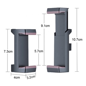 Takenoken Mini linh hoạt máy tính để bàn điện thoại thông minh kẹp chủ clip chống trượt Phụ kiện điện thoại di động và máy ảnh Tripod núi - Product Image 3