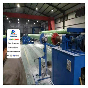 Macchinario per la produzione di materiale da costruzione GRP/FRP/GRE/GRVE Pipe Filament avvolgitrice per tubi FRP - Product Image 1