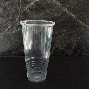 Tapas Planas de Plástico PET de Grado Alimenticio, Duraderas y Portátiles, Compatibles con Vasos Desechables de Café Frío, Recipientes para Bebidas - Product Image 2