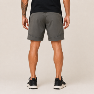 Pantalones Cortos de Senderismo Personalizados para Hombre, de Secado Rápido, Elásticos, con Bolsillos con Cremallera, Ligeros, para Entrenamiento Táctico - Product Image 3