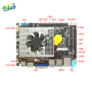 Elsky 145*100mm OEM Bo mạch chủ m108se với bộ vi xử lý Whiskey hồ 8th Gen Core i5 8265u 1 hoặc 2 * LAN 6 * COM RS232/422/485 tùy chọn - Product Image 2