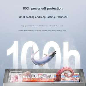 Congélateur <span class=keywords><strong>Haier</strong></span> Grande capacité 429L Congélateur horizontal Fruits de mer Produits surgelés Armoire de conservation -38 Température ultra-basse - Product Image 6