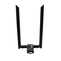 Adaptador WiFi USB OEM Realtek RTL8812AU de 1200Mbps, Doble Banda, Alta Ganancia, Doble Antena, AC1200, Tarjeta de Red Inalámbrica USB