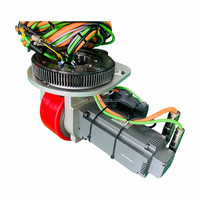 Roue de robot AGV robuste ZHLUN, roue de conduite anti-explosion avec roue pivotante