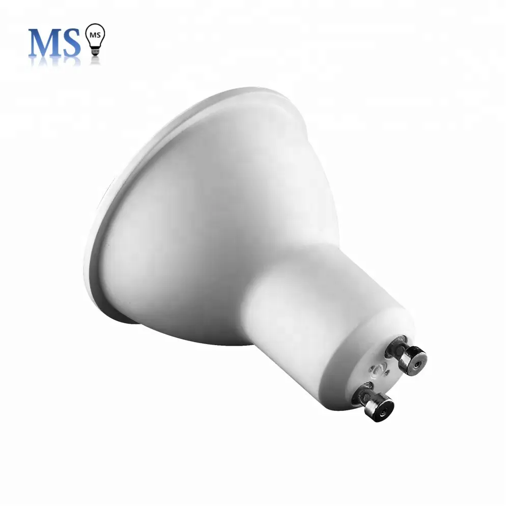 Plastic and aluminium Spotlights Gu10 bombilla Mr16 Gu5.3 Led Spotlight 5W 6W 7W 9W