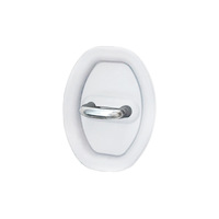 Protecteur de serrure de porte de voiture en silicone durable, installation facile, coussin de serrure, réduit le bruit et prévient l'usure, amortisseur de vibrations de porte de voiture